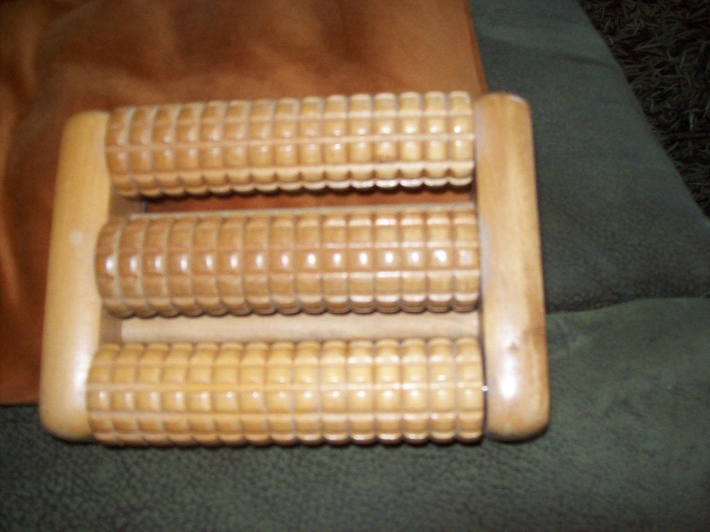 houten massage voetroller, Ophalen, Zo goed als nieuw, Overige typen