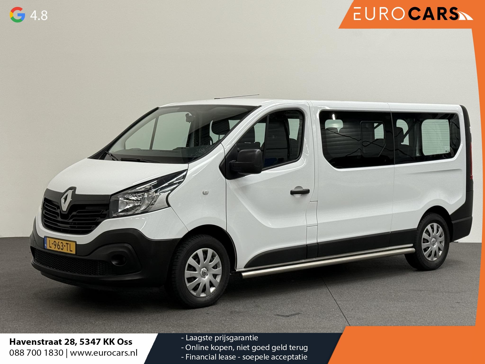Renault Trafic Passenger 1.6 dCi Grand Zen Energy 9persoons, Auto's, Stof, Gebruikt, Euro 6, 2000 kg