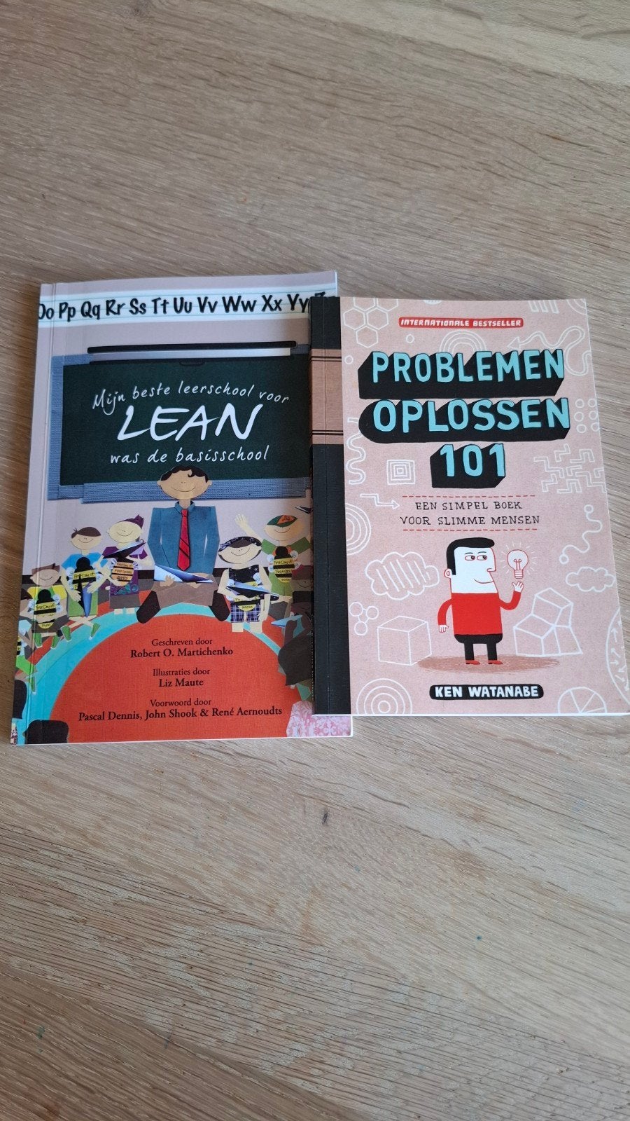 Boeken: Problemen Oplossen 101 & Mijn beste leerschool voor, Ken Watanabe, Robert O. Martichenko, Ophalen of Verzenden, Zo goed als nieuw