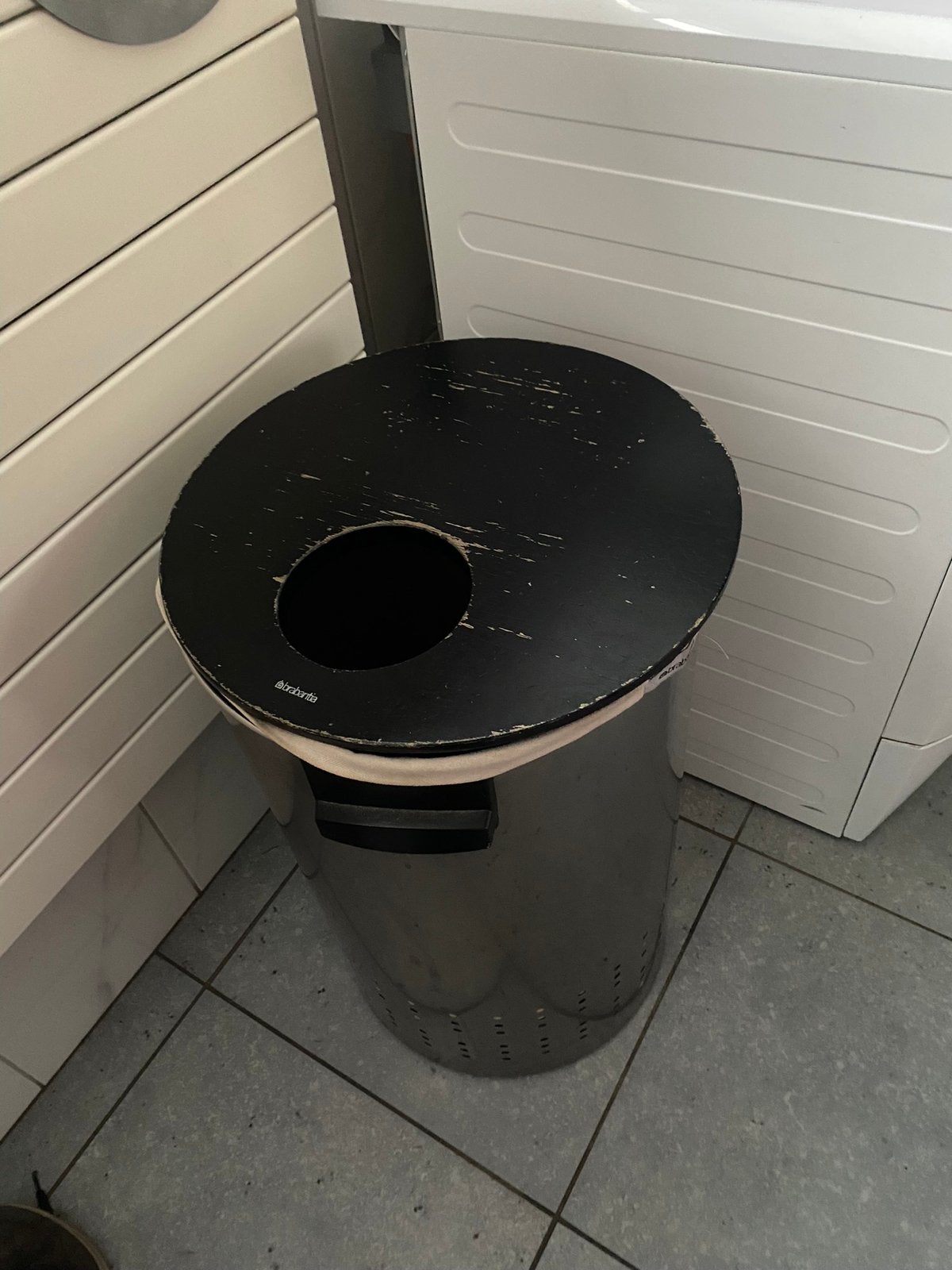 Wasmand, Ophalen, Zo goed als nieuw