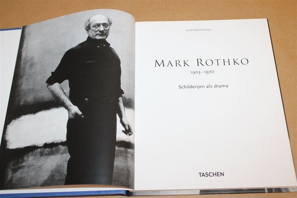 Rothko — Moderne Meesters Taschen, Schilderijen als Drama, Ophalen of Verzenden, Zo goed als nieuw