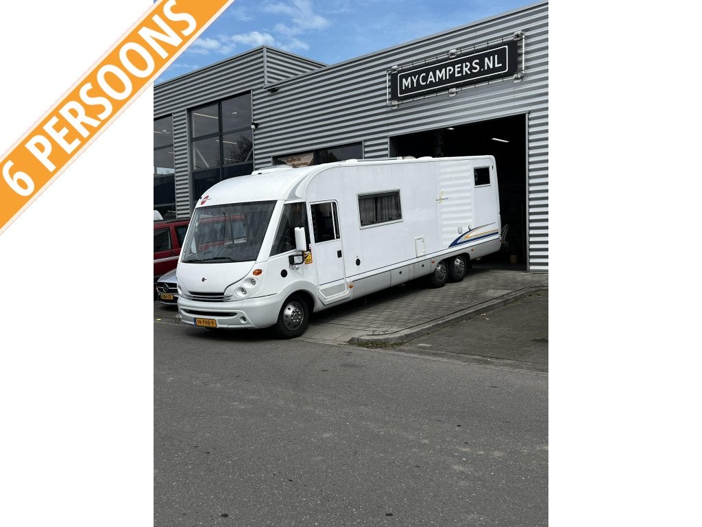 Bürstner Elegance 821 I 6 persoons, Caravans en Kamperen, Campers, Integraal, Fiat, Vloeistofverwarming, Bedrijf