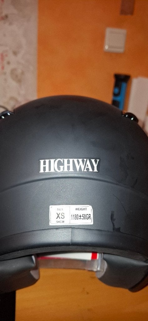 Twee Motorhelme mat Swart, Motoren, XS, Dames, Nieuw zonder kaartje, Integraalhelm