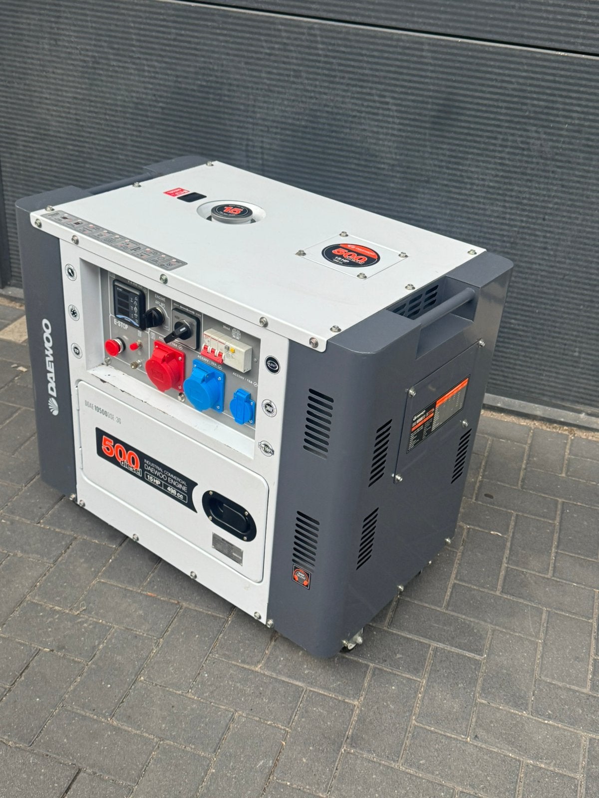 Daewoo DDAE10500DSE - nergens goedkoper 🍀✔️🍀, Doe-het-zelf en Verbouw, Aggregaten, Elektrisch startend, Dieselolie, Nieuw, Ophalen of Verzenden