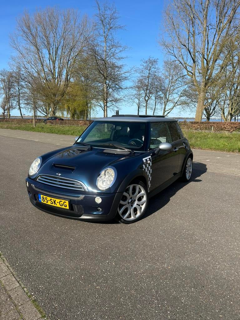Mini Cooper s Checkmate 2006 | NIEUWE APK | MILLTEK, Voorwielaandrijving, 4 cilinders, Leder en Stof, Origineel Nederlands