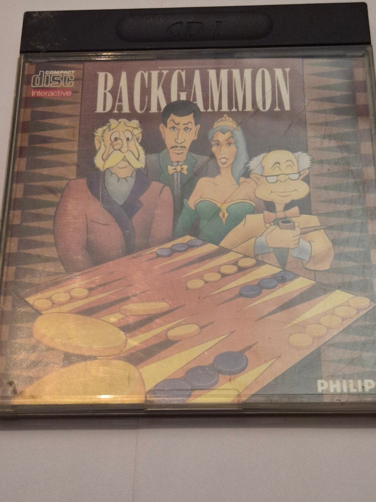 Backgammon CD-i (Philips Interactive Media), Ophalen of Verzenden