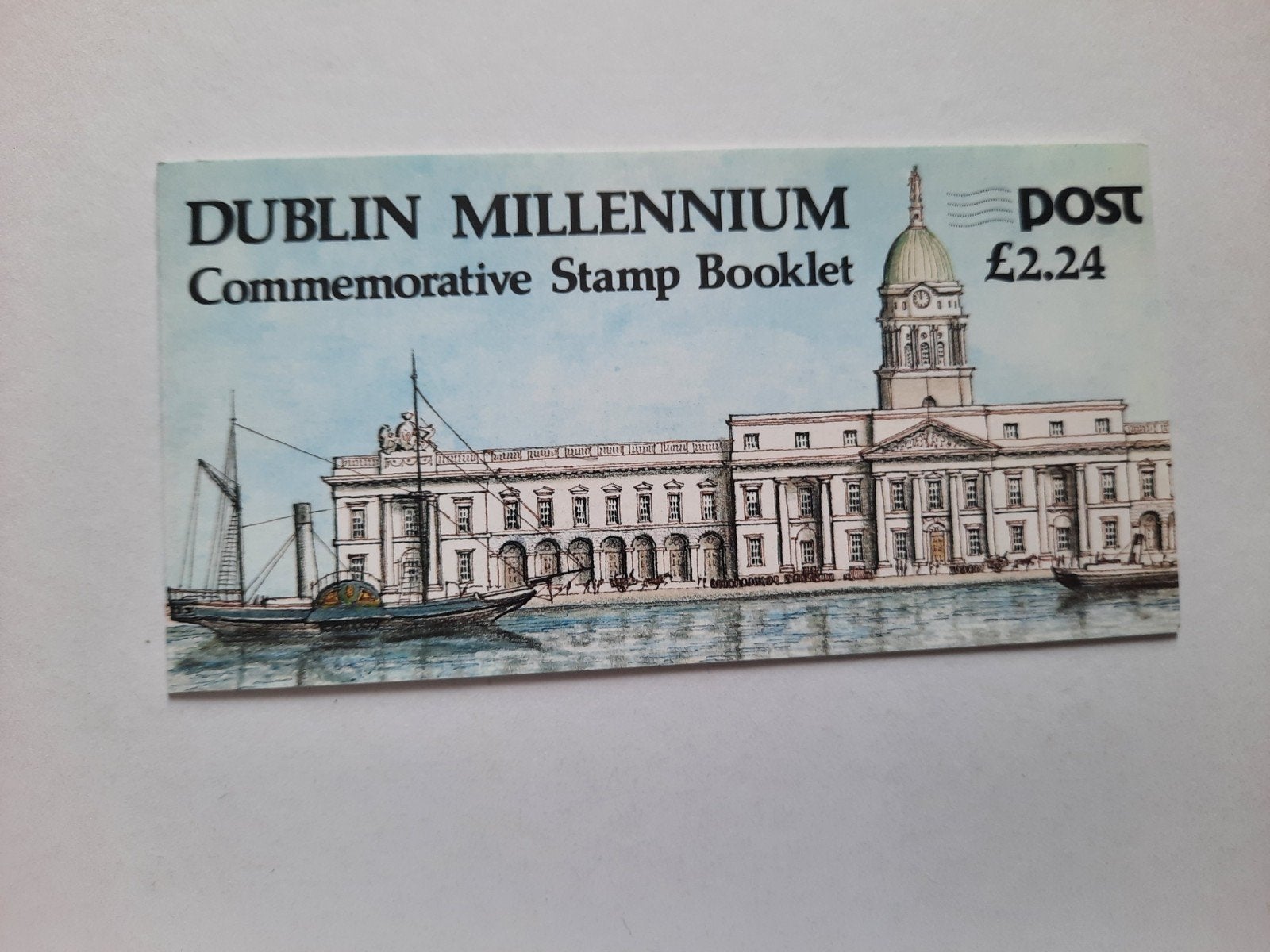 Dublin Millennium Herdenkings Postzegelboekje Ierland, Verzenden, Ierland, Postfris