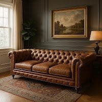 chesterfield gezocht, Huis en Inrichting, Driepersoons, 75 tot 100 cm, Ophalen of Verzenden, Zo goed als nieuw