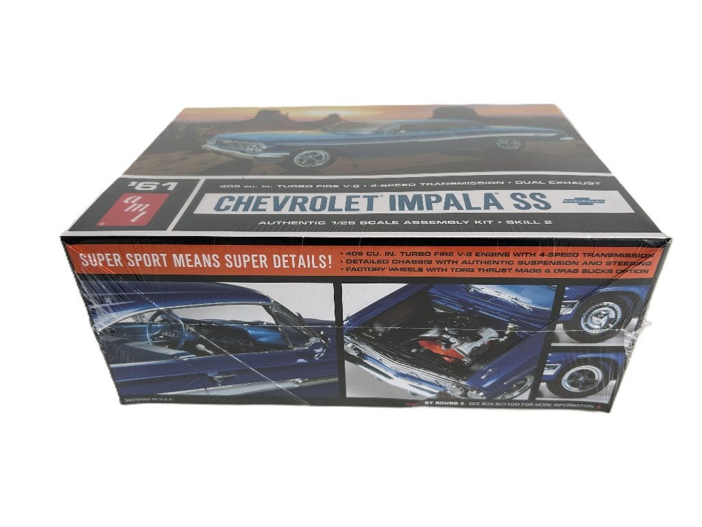 AMT 1961 Chevy Impala SS AMT-1013 nieuw, Overige merken, Auto, Groter dan 1:32, Nieuw