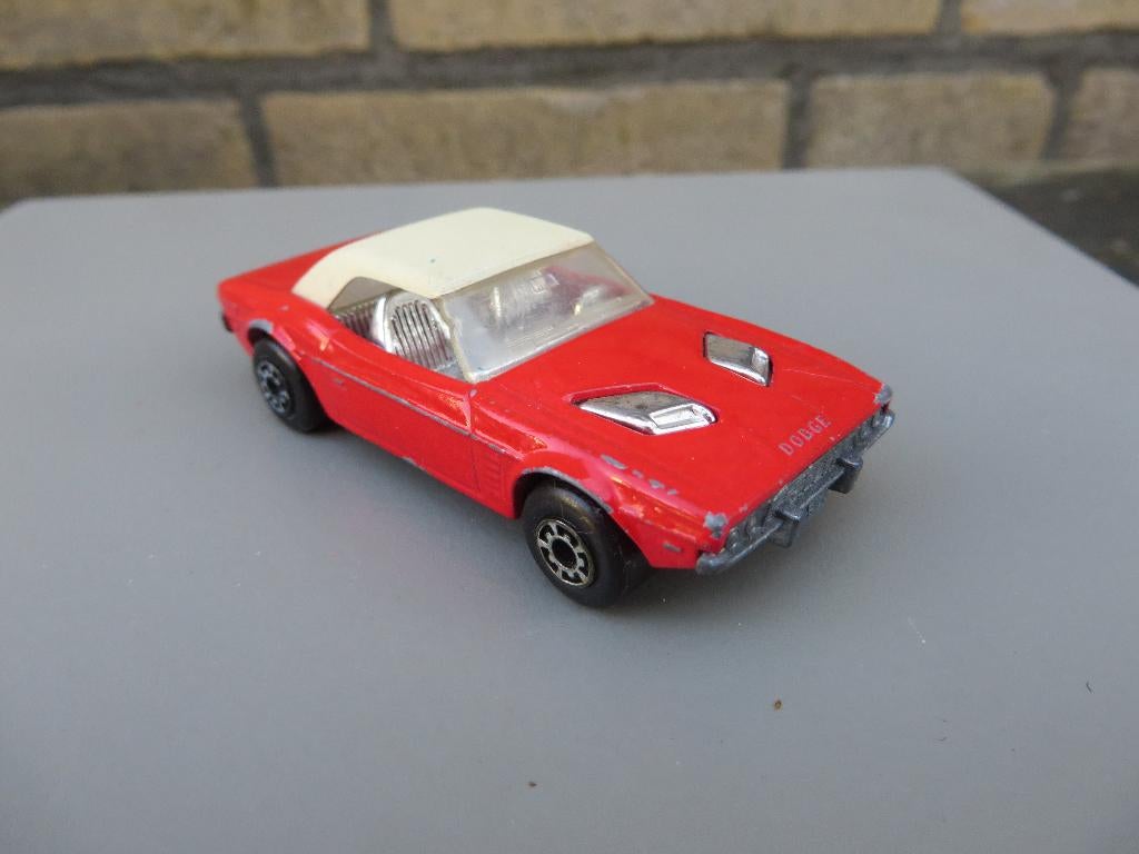 Matchbox No. 1 Dodge Challenger, Ophalen of Verzenden, Gebruikt, Auto
