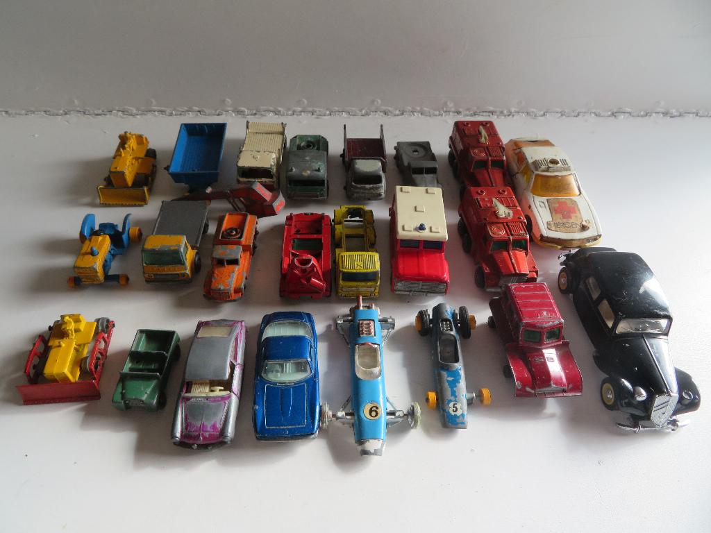 Diverse Matchbox Lesney opknapper, Ophalen of Verzenden, Gebruikt, Auto
