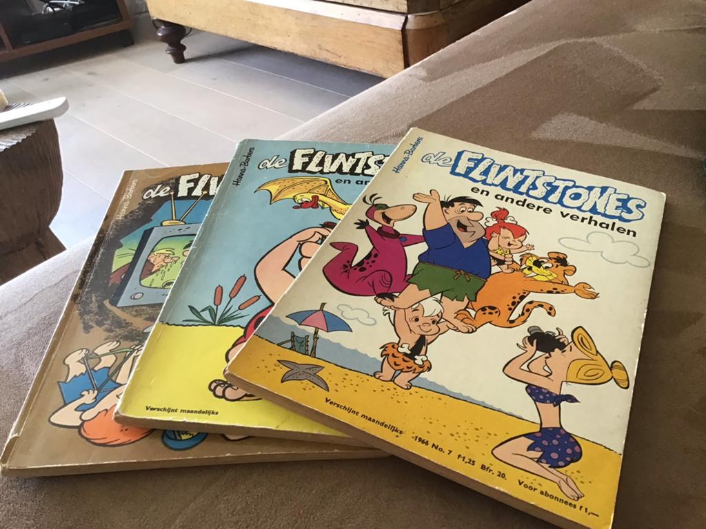 De Flintstones en andere verhalen - 3 stripboeken, Boeken, Meerdere stripboeken, Ophalen of Verzenden, Gelezen