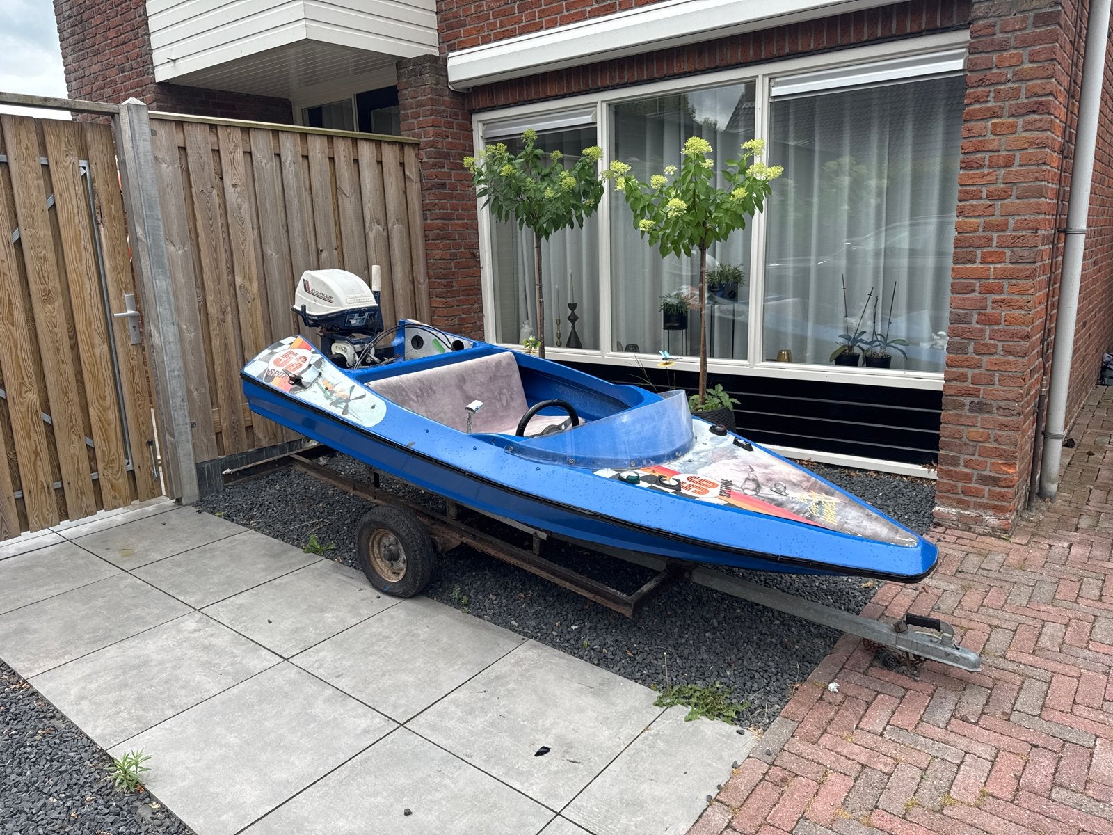 Spitfire met Evinrude buitenboordmotor, Ophalen, Overige merken, Gebruikt, Tot 1.00 meter
