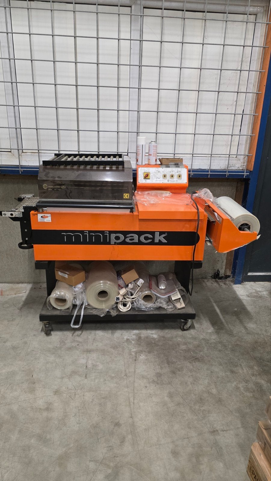 Minipack Seal apparaat, Ophalen, Gebruikt