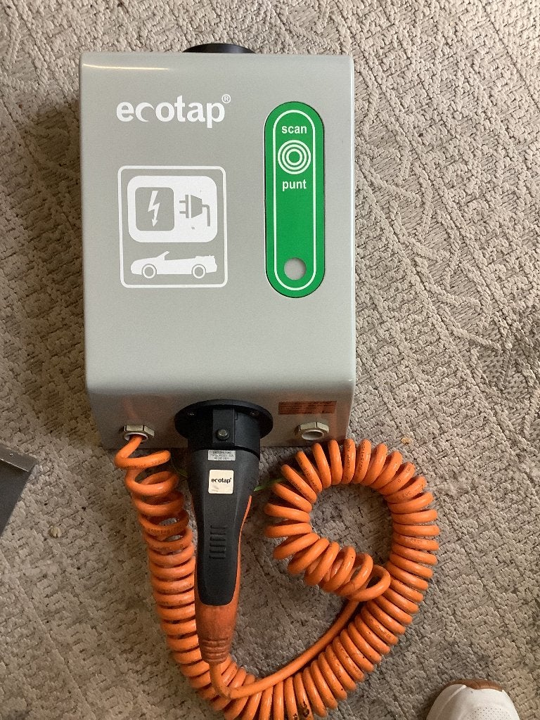 Ecotap Laadpaal met Laadkabel - gebruikt., Auto diversen, Ophalen, Gebruikt, Laadpaal en Laadkabel