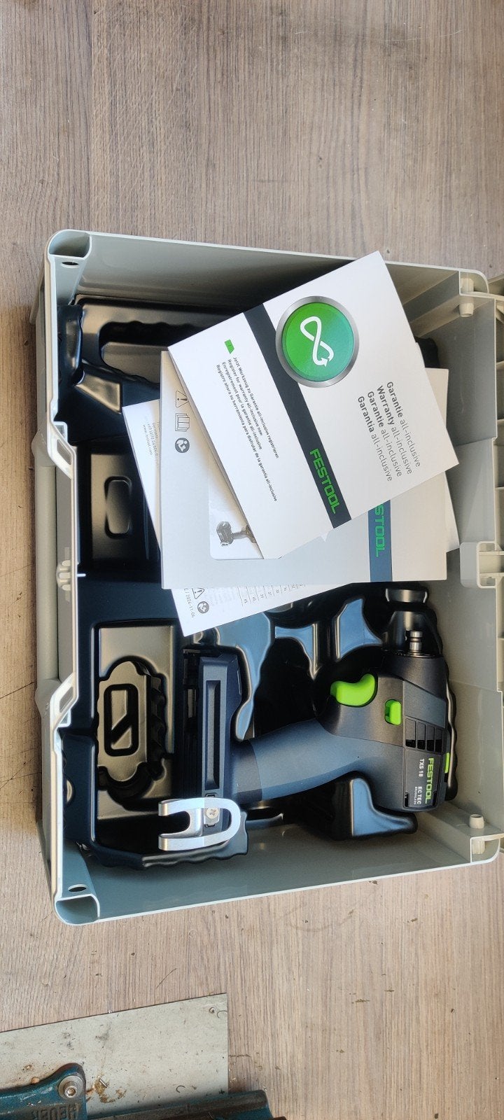 gloednieuwe Festool TXS 18 in systainer met 3 jaar garantie, Ophalen of Verzenden, Nieuw, Boor- en Schroefmachine