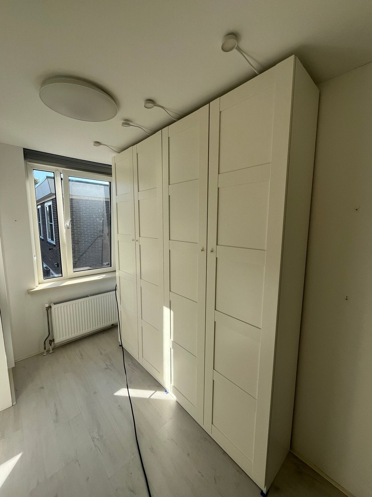 IKEA PAX kast met BERGSBO deuren, Huis en Inrichting, Kasten | Kledingkasten, Ophalen, Gebruikt, 200 cm of meer, Met lade(s)