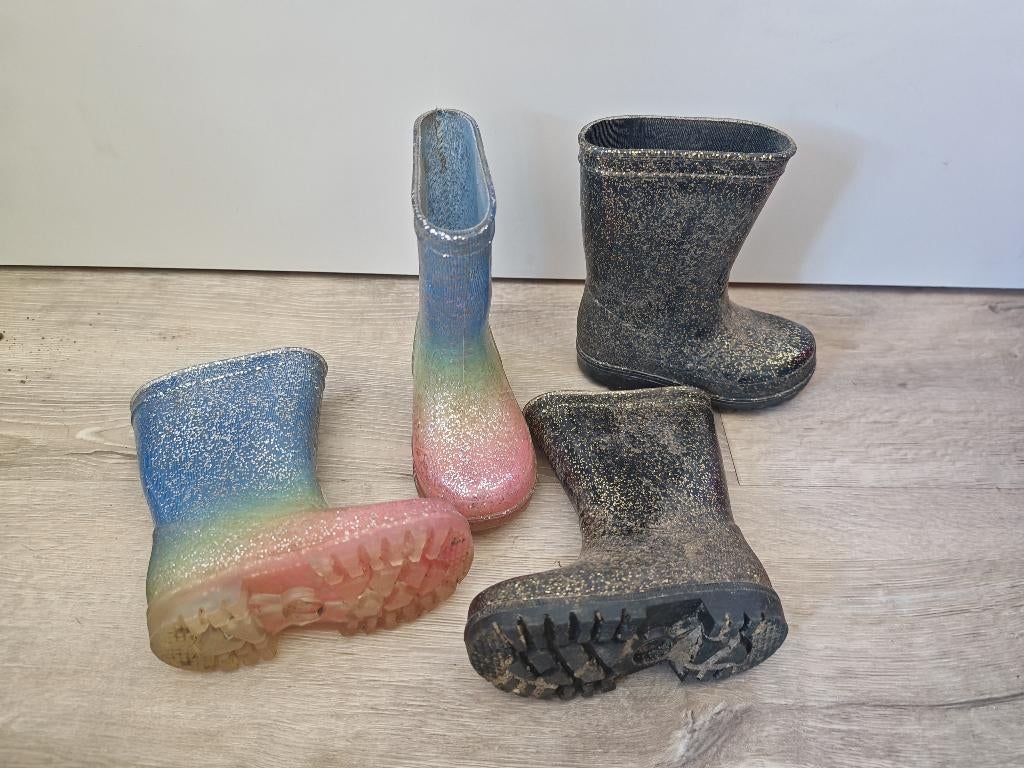 2x kinder laarzen, Jongen of Meisje, Ophalen of Verzenden, Scapino, Laarzen