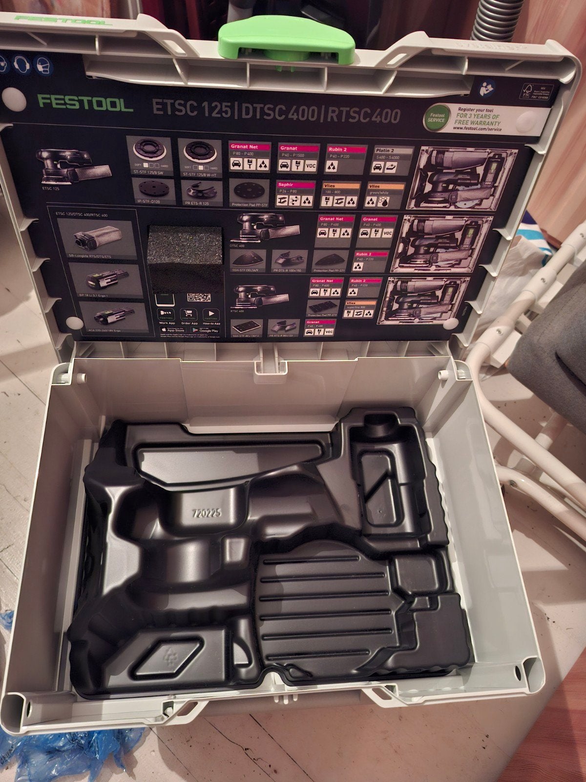 festool rtsc400/dtsc400/etsc400 systainer nieuw