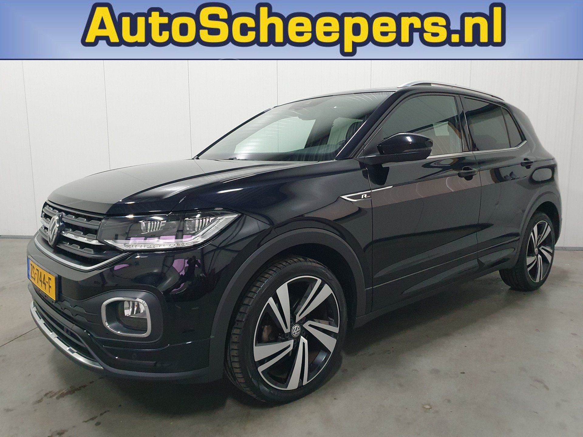 Volkswagen T-Cross 1.0 TSI R-Line CAMERA/PDC/NAVI/LED/CRUISE, Auto's, Voorwielaandrijving, Dealer onderhouden, T-Cross, Gebruikt