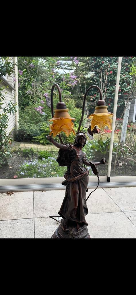 ANTIEKE FRANSE LAMP, Ophalen