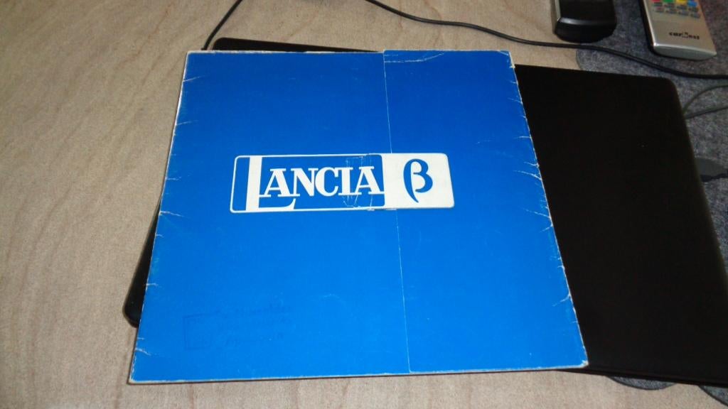 Folder  LANCIA  B, Verzenden, Gelezen, Overige merken