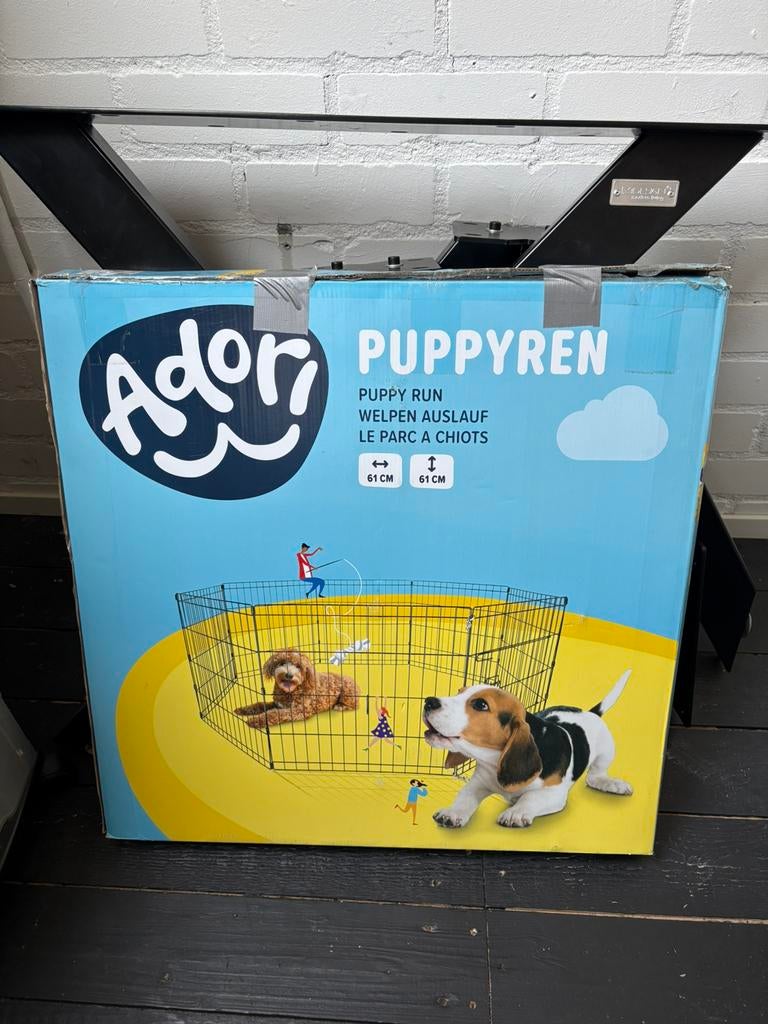 Puppyren, Ophalen, Zo goed als nieuw