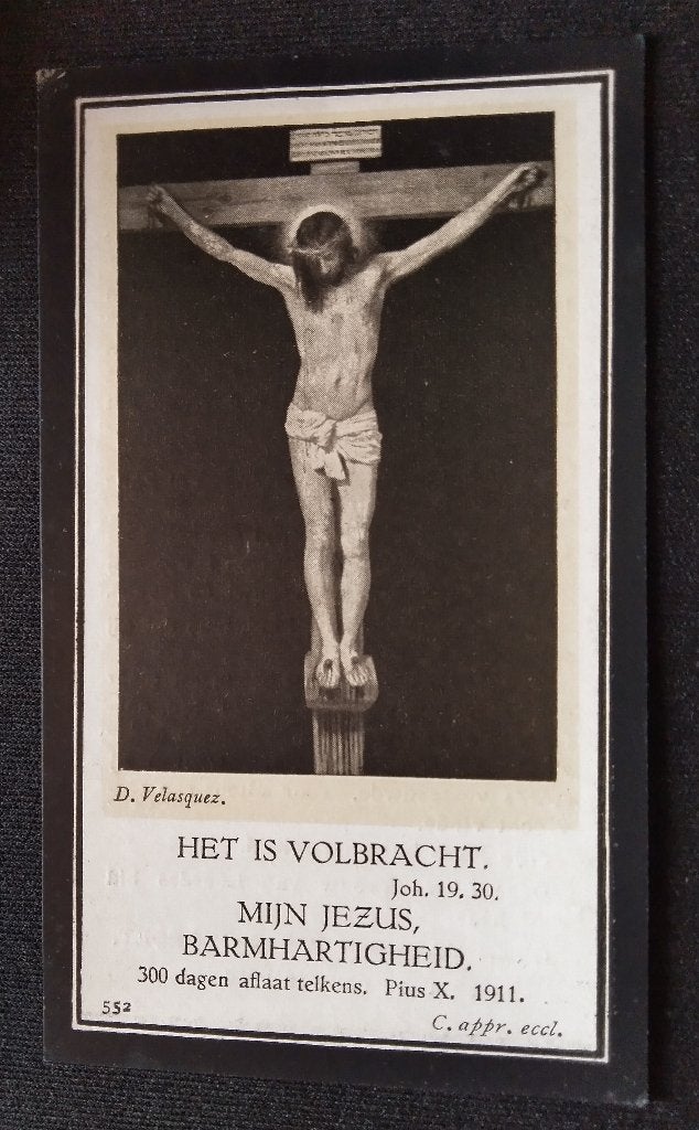 Bidprentje uit 1924 Antonia Hoogesteger, Ophalen of Verzenden, Bidprentje
