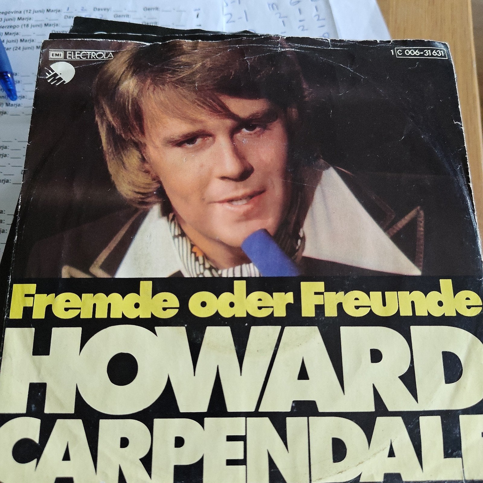 Howard Carpendale - Fremde oder Freunde (Vinyl Single), Cd's en Dvd's, Gebruikt, 7 inch, EP, Schlager
