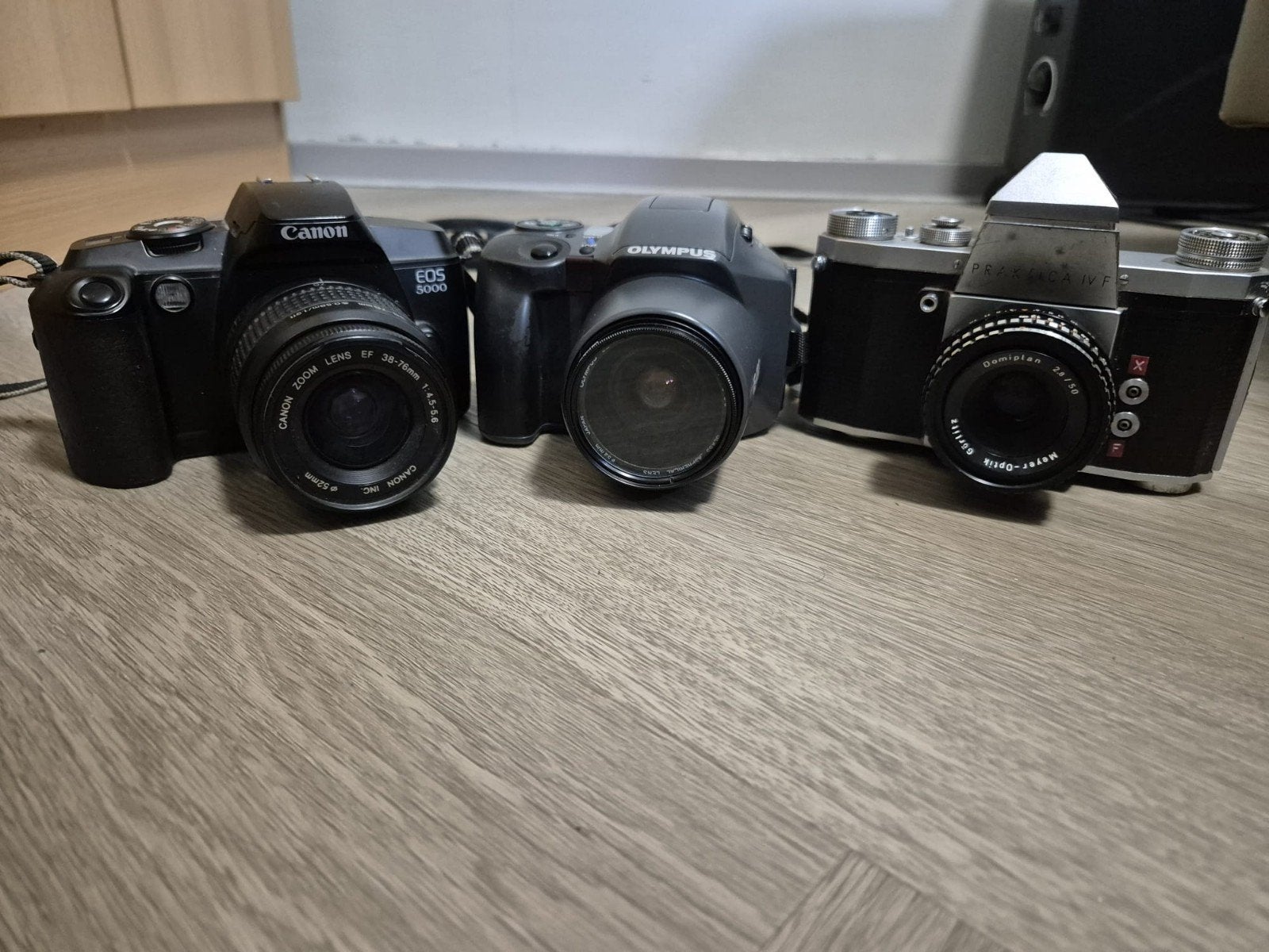 Diverse camera's, lenzen en flitsers - Grote collectie, Ophalen of Verzenden, Gebruikt, Overige merken