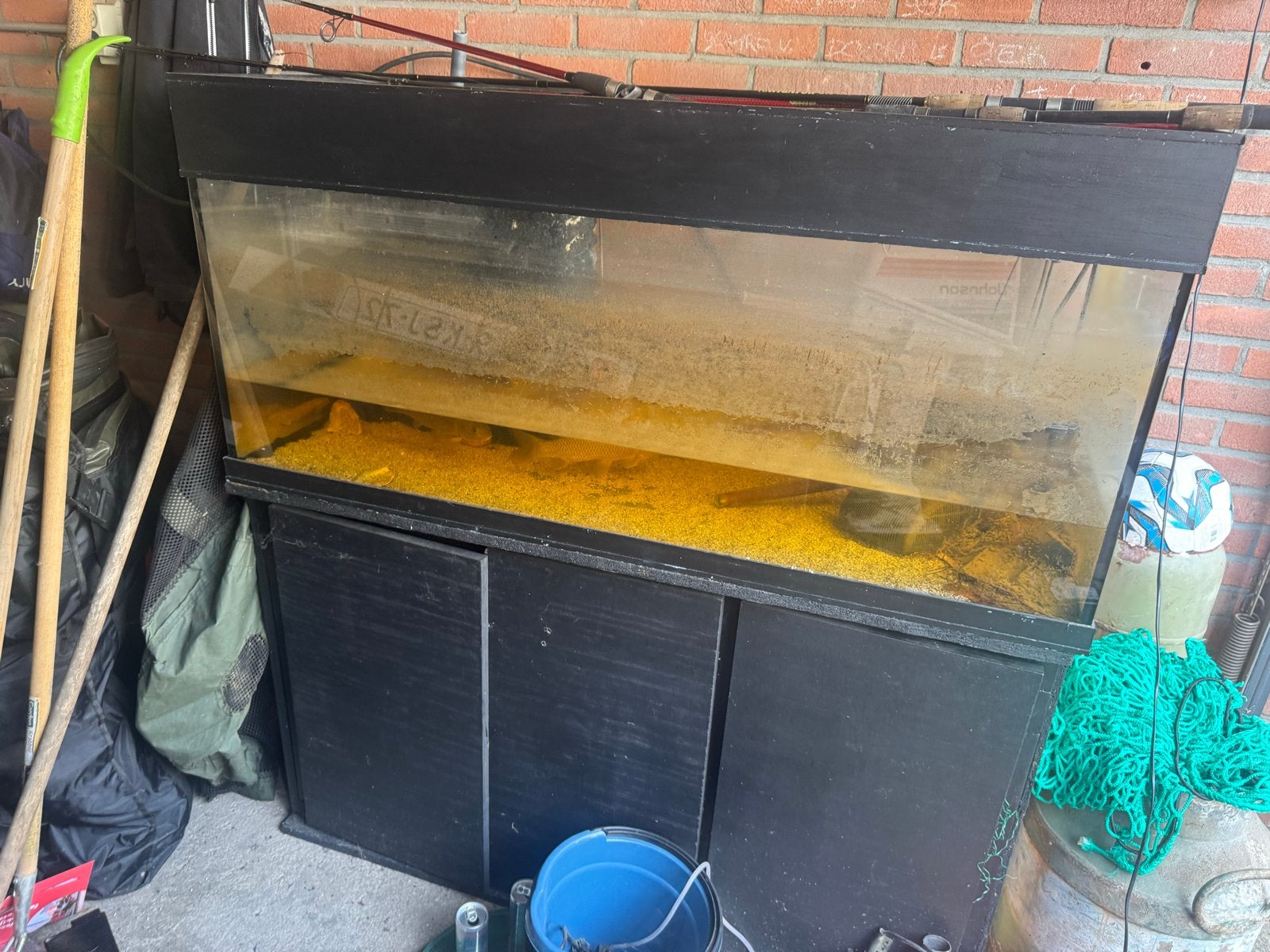 Aquarium, Ophalen of Verzenden, Zo goed als nieuw, Leeg aquarium