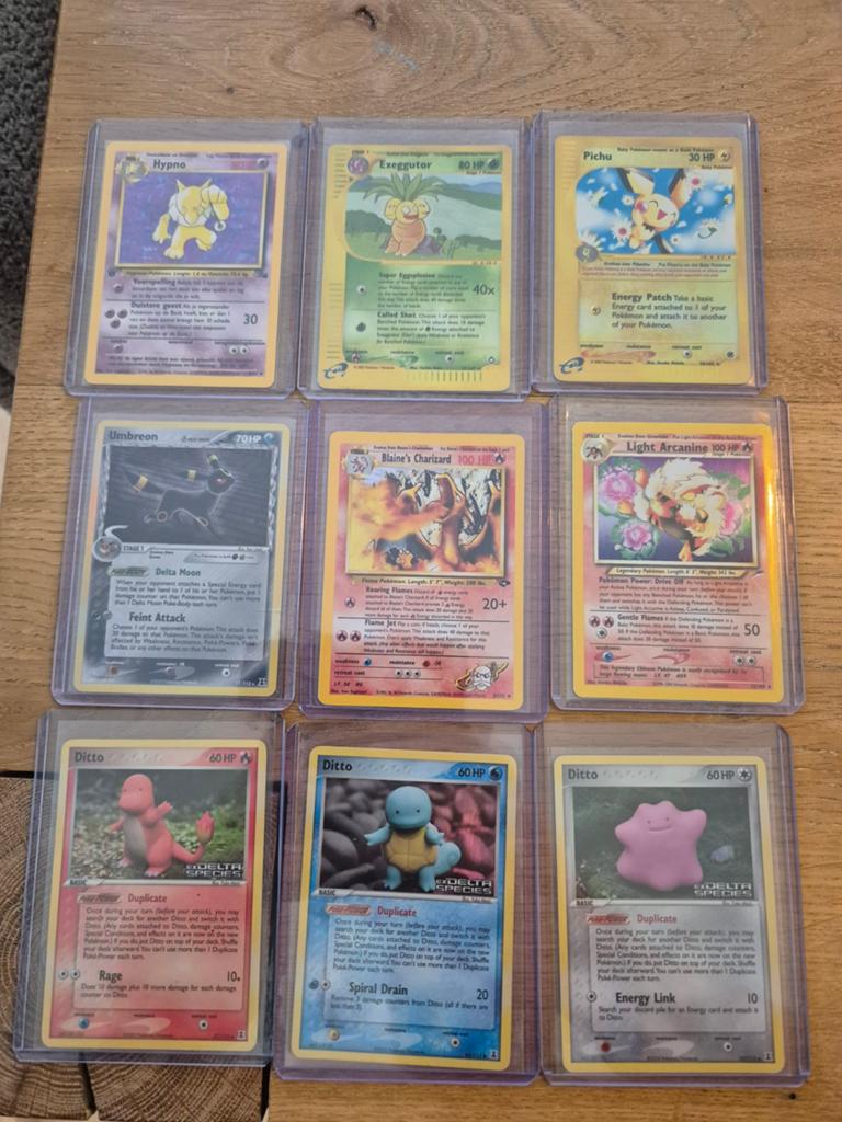 Pokemon kaarten collectie 27st vintage, Ophalen of Verzenden, Gebruikt, Meerdere kaarten