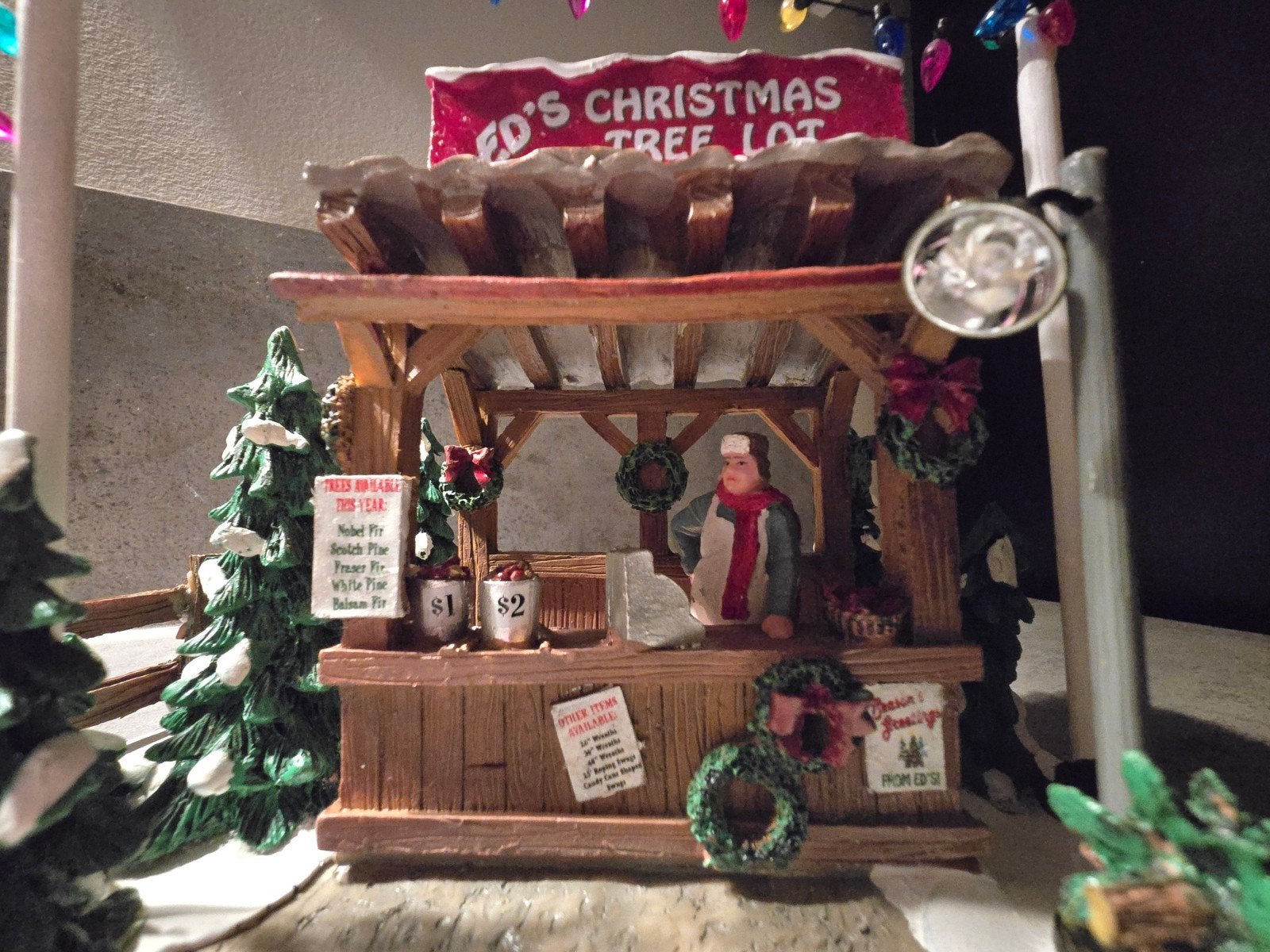 ​Lemax Ed's Christmas Tree Lot, Ophalen of Verzenden, Zo goed als nieuw