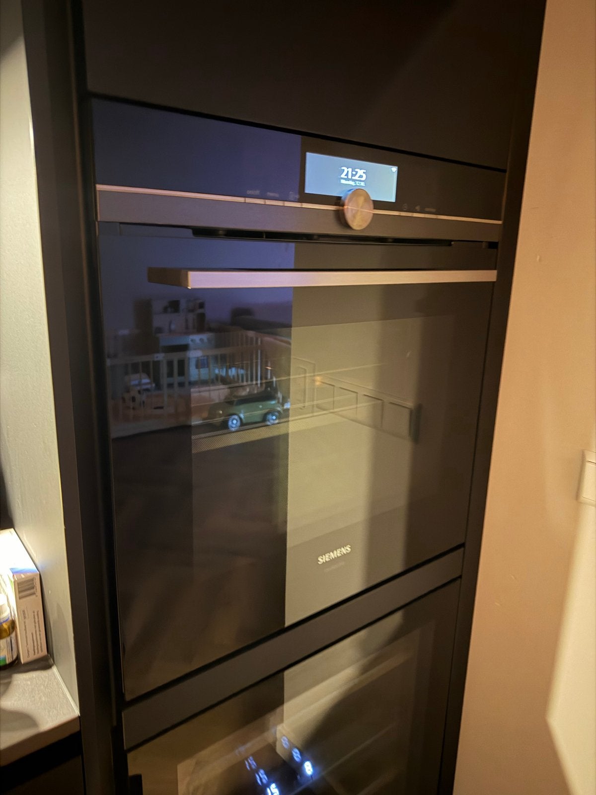 Siemens StudioLine Combi-Stoomoven HS858GXB6, Ophalen, Hete lucht, Siemens, Zo goed als nieuw