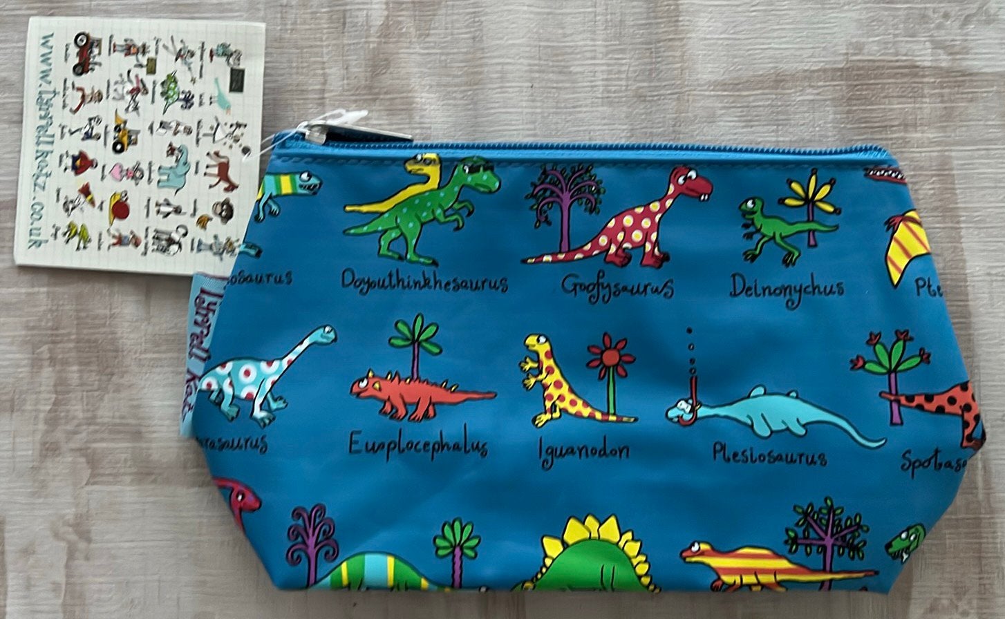 Nieuw! Tyrrell katz dino toilettas of etui te koop, Ophalen of Verzenden, Nieuw, Jongen of Meisje
