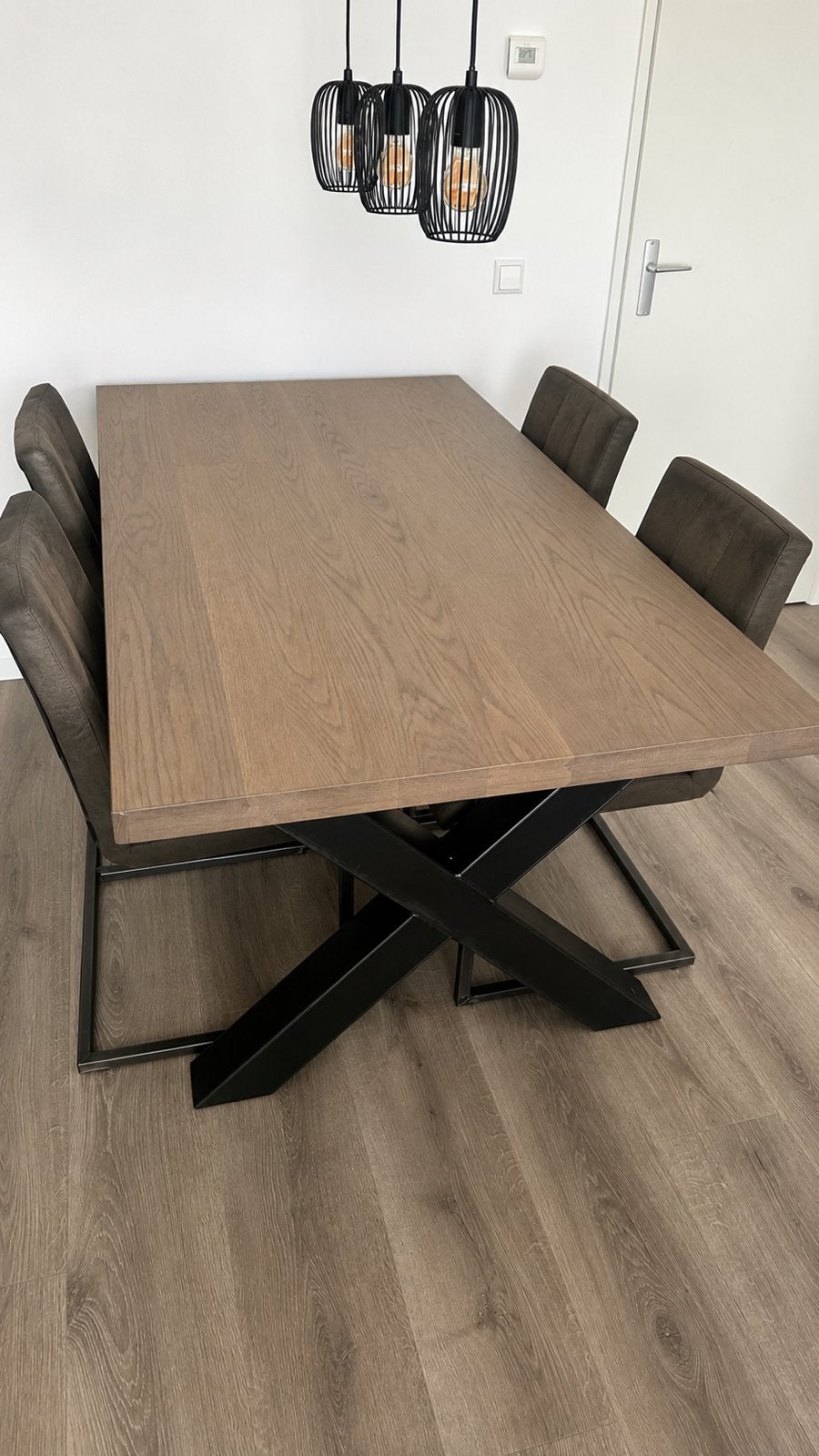 De Bommel eetkamer tafel, Ophalen, Gebruikt, Minder dan 4 stoelen