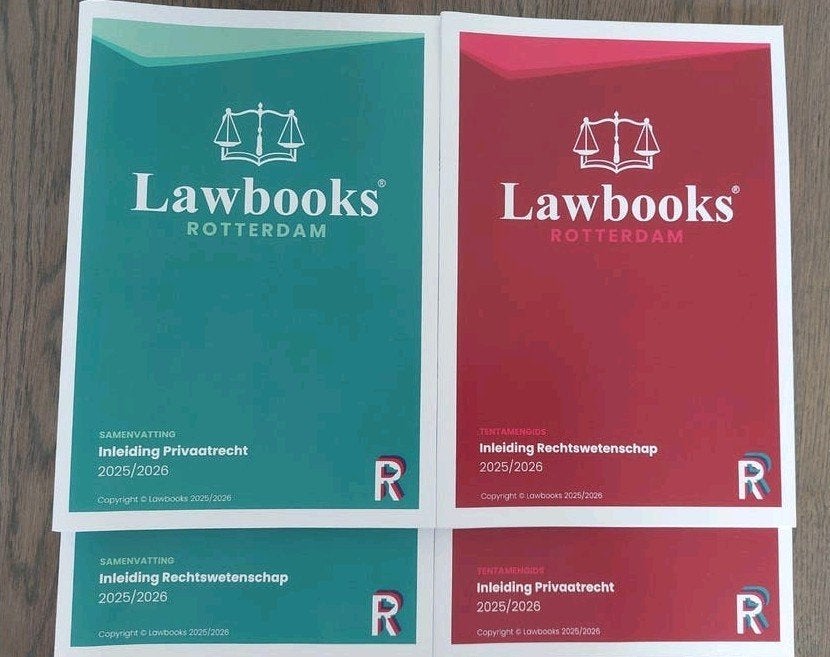 Lawbooks Inleiding Privaatrecht & Rechtswetenschap 2025/2026, Ophalen of Verzenden, Gamma, Nieuw, WO