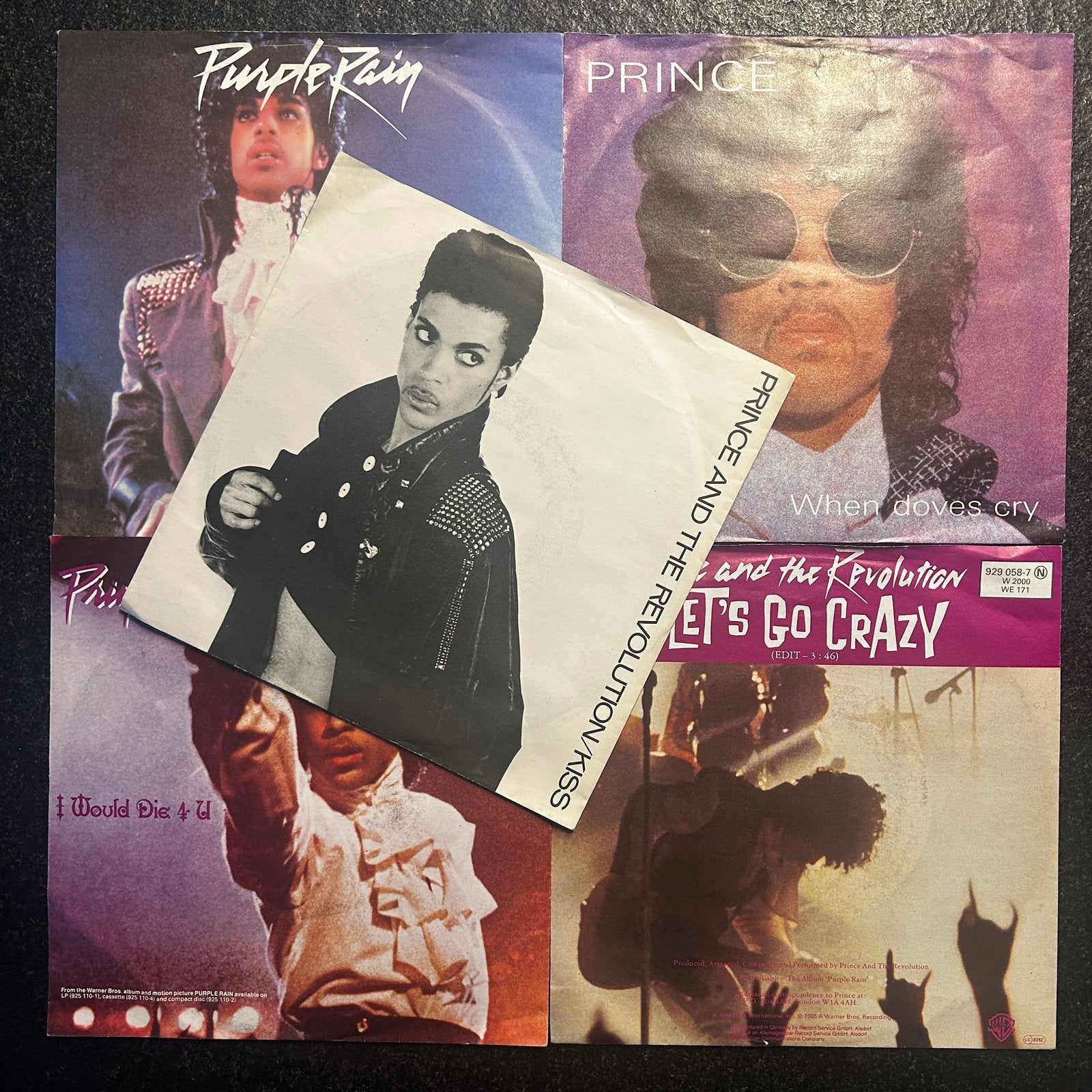 Prince And The Revolution - 5 Singles, 7”. Als geheel of los, Ophalen of Verzenden, Zo goed als nieuw, Pop