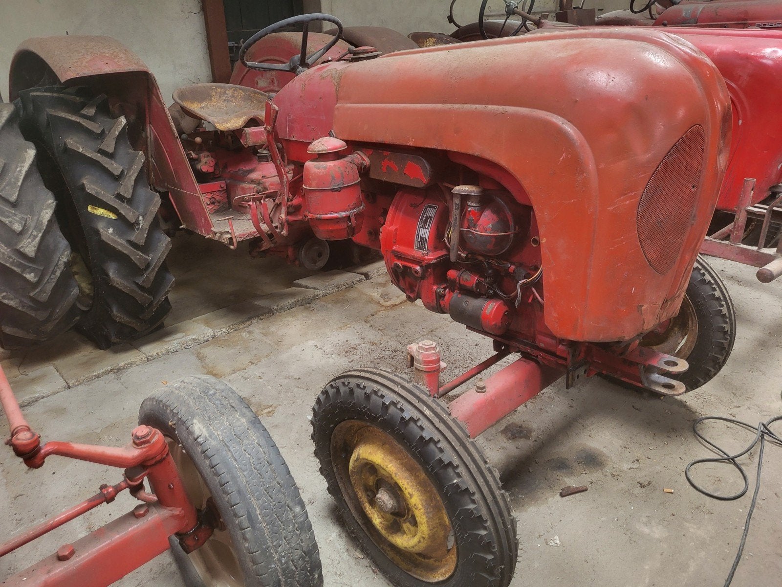 Porsche 238 met kenteken, Zakelijke goederen, Agrarisch | Tractoren, Gebruikt, Tot 2500, Tot 80 Pk, Ophalen