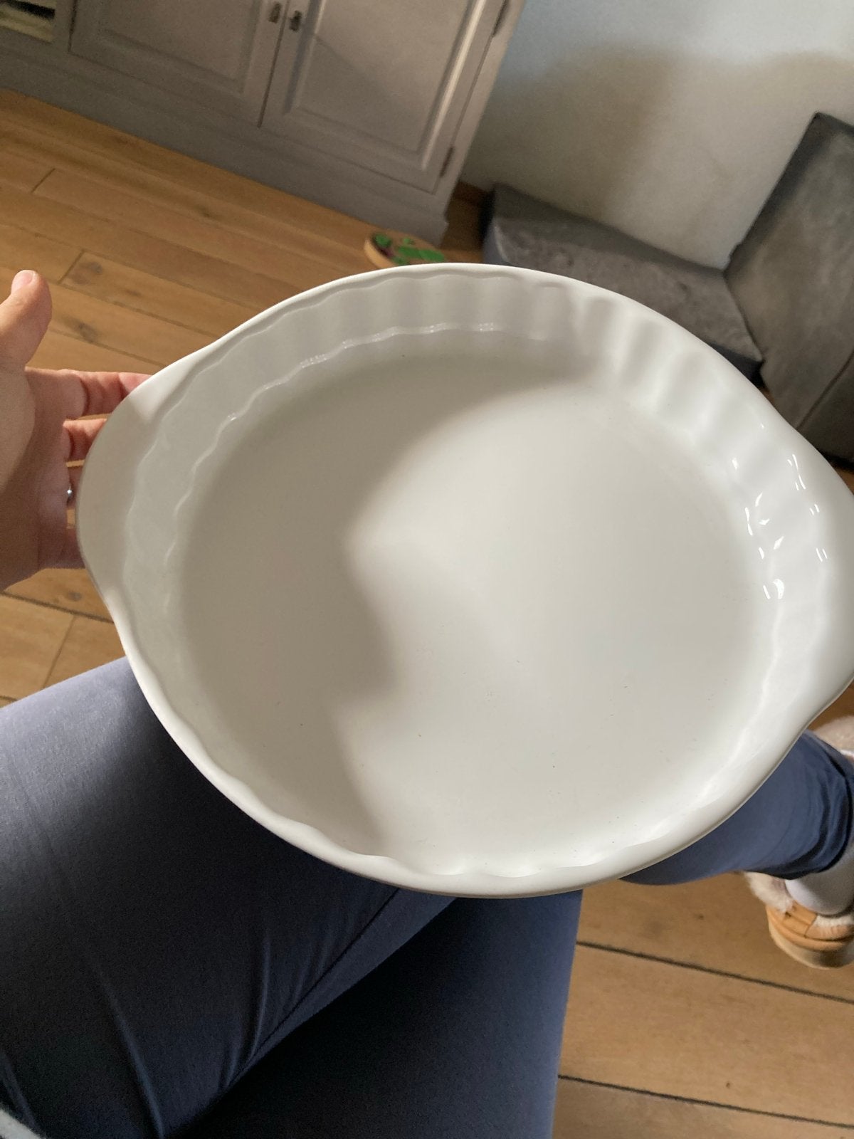 Villeroy & Boch Vivo Ovenschaal Wit - Zo goed als nieuw, Huis en Inrichting, Overige typen, Nieuw, Ophalen of Verzenden, Steen/keramiek