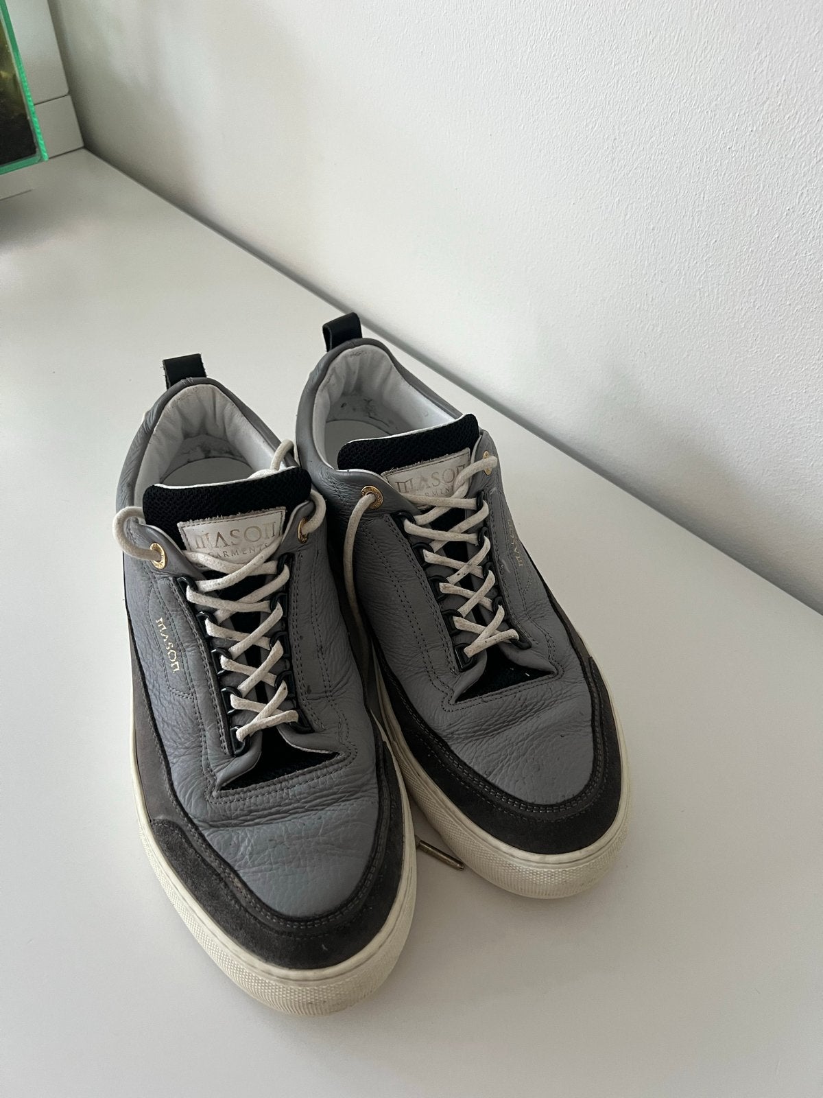 Mason Garments Sneakers - Grijs/Zwart - Maat 44, Kleding | Heren, Ophalen of Verzenden, Gedragen, Overige kleuren, Sneakers of Gympen