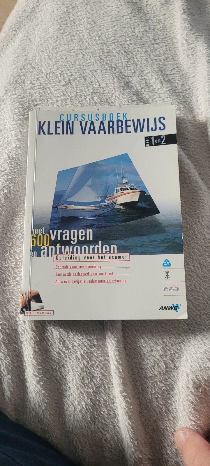 Cursusboek Klein Vaarbewijs 1+2, Ophalen of Verzenden, Alpha, Zo goed als nieuw, Overige niveaus