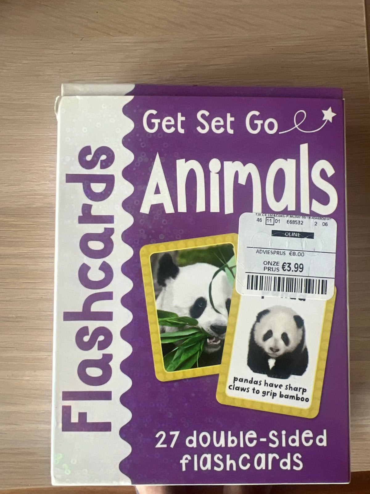 Flashcards: Dieren & Thuis (Engels), Ophalen, Zo goed als nieuw, Taal en Lezen