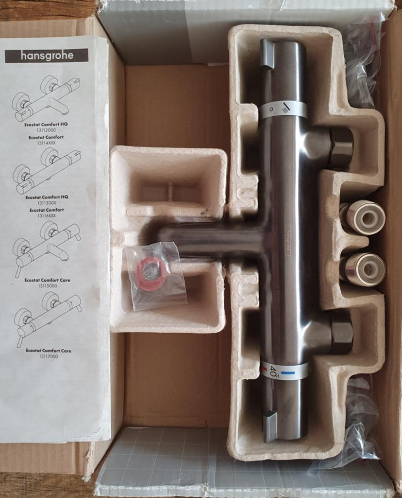 HansGrohe Ecostat Comfort badkraan NIEUW, Ophalen of Verzenden, Nieuw, Chroom, Kraan