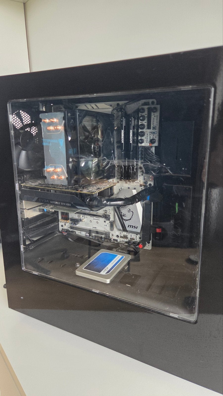 Krachtige Game PC - i7 6700K, GTX 1060, 32GB RAM, 1000WATT, Ophalen, Gebruikt, 32 GB, 250GB SSD + 2TB HDD