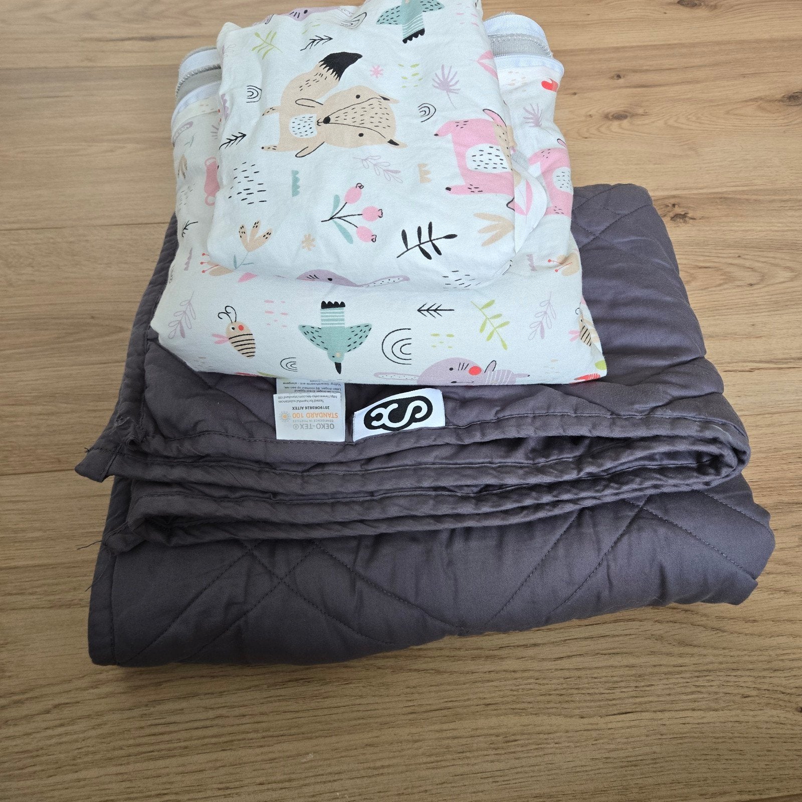 Simply Cosy verzwaringsdeken 3,5 kg + dekbed hoes, Kinderen en Baby's, Kinderkamer | Beddengoed, Overige kleuren, Jongetje of Meisje