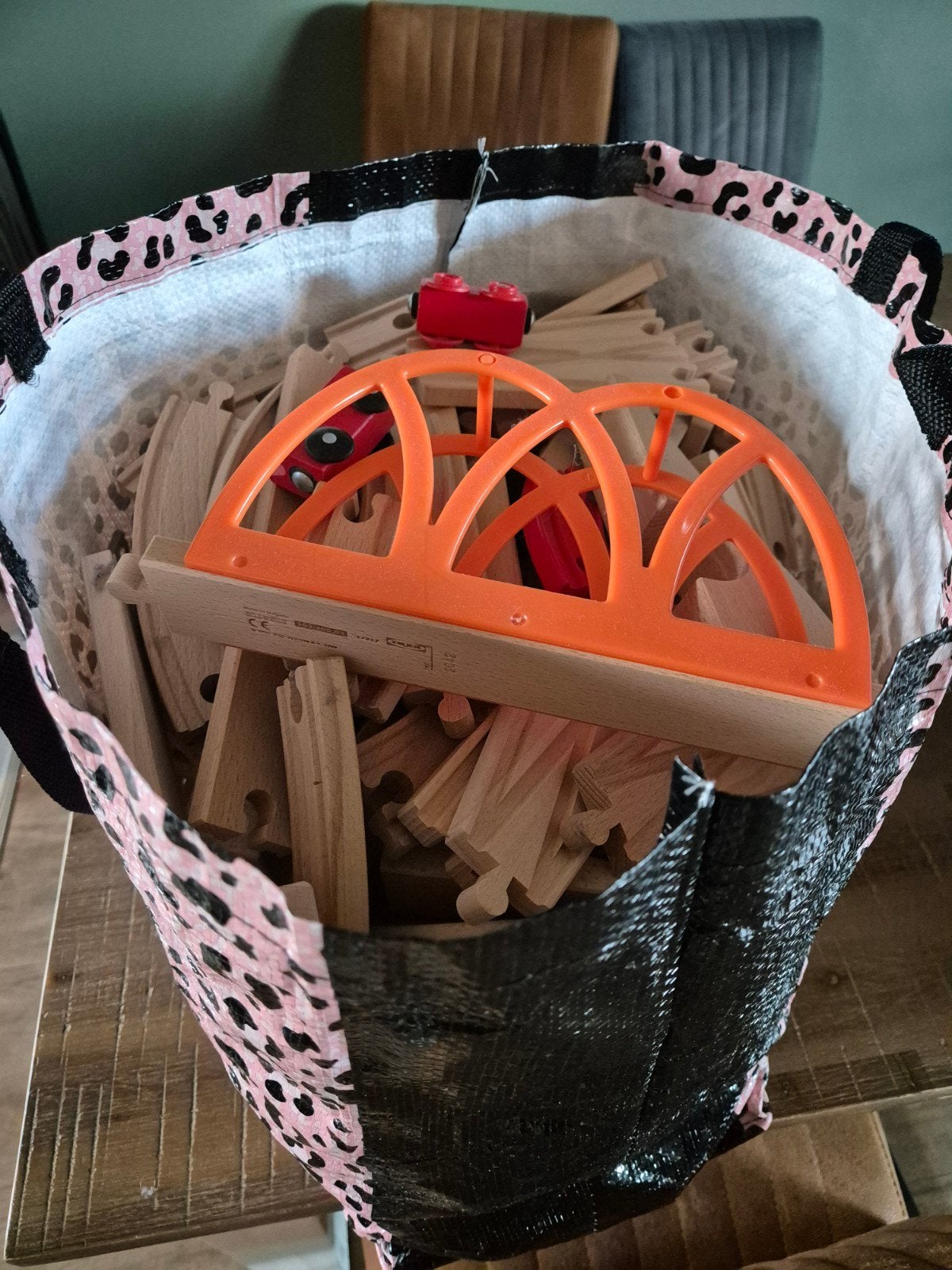ikea houten treinbaan, Ophalen, Zo goed als nieuw, Handmatig, Overige merken