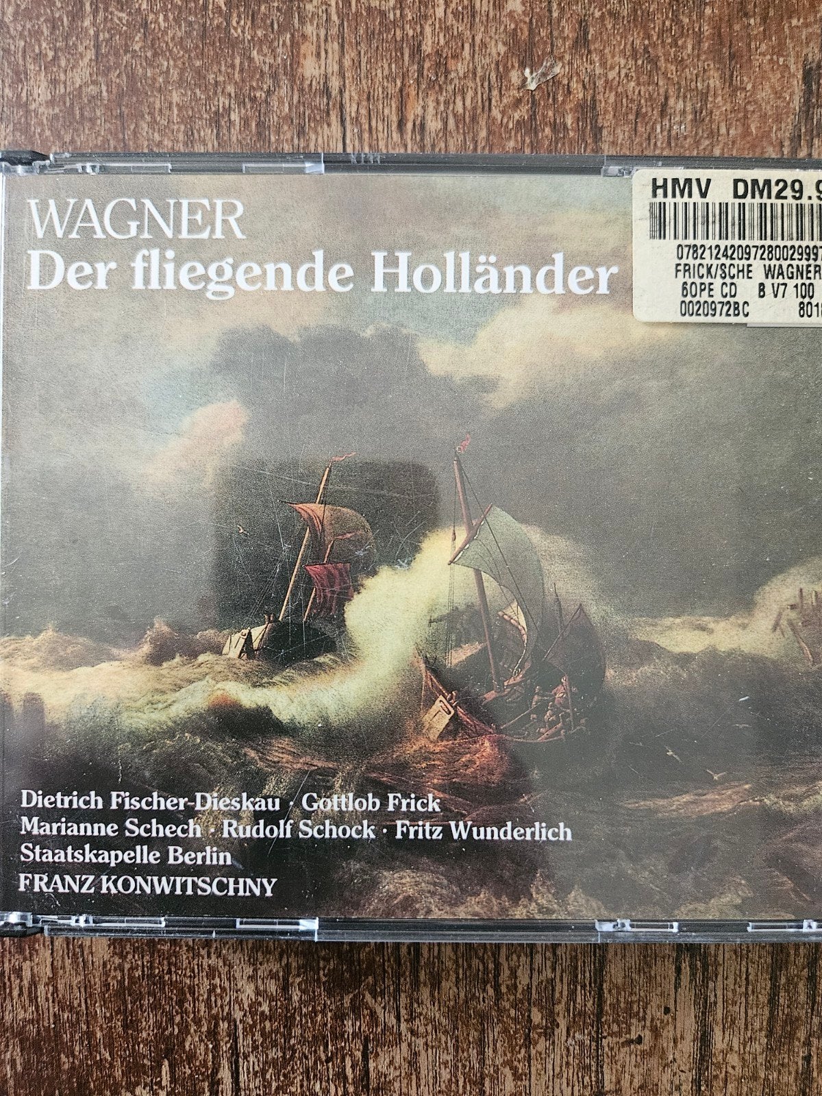 Wagner - Der fliegende Holländer (CD), Cd's en Dvd's, Cd's | Klassiek, Zo goed als nieuw, Opera of Operette, Romantiek, Ophalen of Verzenden