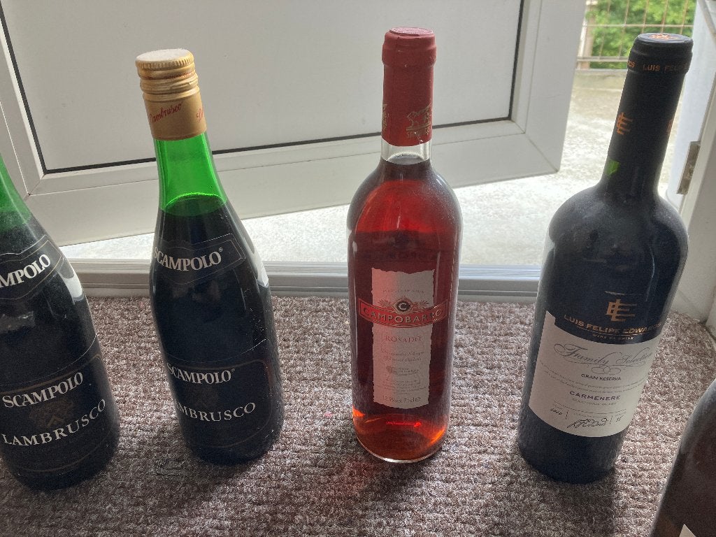 wijn drank partij 5 flessen, Verzamelen, Wijnen, Nieuw, Overige typen, Overige gebieden, Ophalen