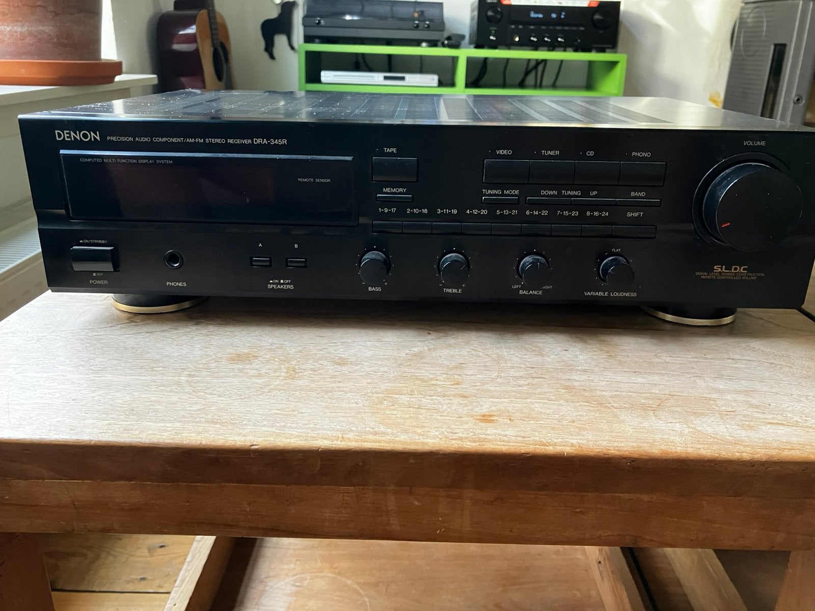 Denon DRA-345R, Ophalen, Zo goed als nieuw, Denon